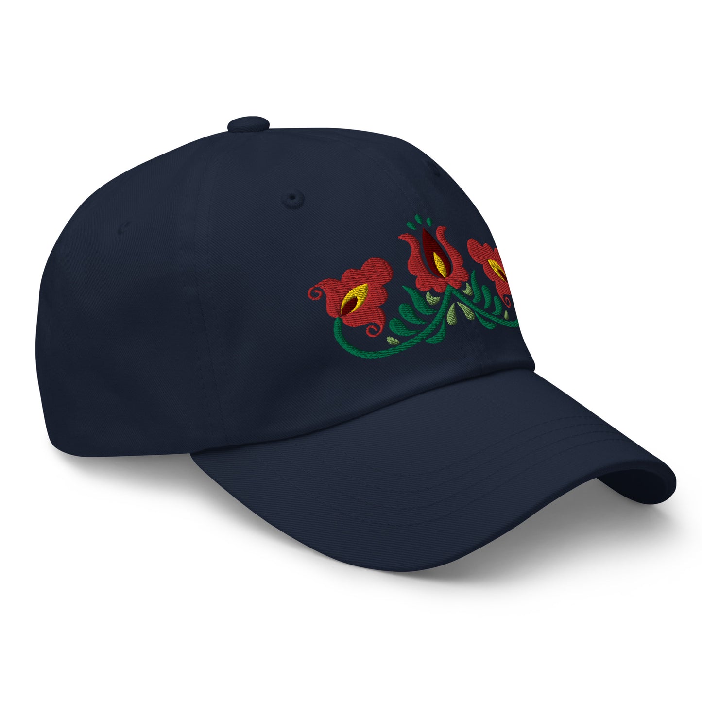 Hungarian Matyó Embroidered  Dad Hat