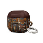 Cocoa Lines Mud Cloth AirPod 3 Case - The Global Wanderer