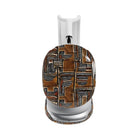 Cocoa Lines Mud Cloth AirPods Max Case - The Global Wanderer