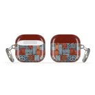 Coral Path Tapa Cloth AirPods 4 Case - The Global Wanderer