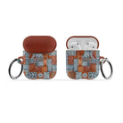 Coral Path Tapa Cloth AirPods Case - The Global Wanderer