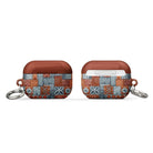 Coral Path Tapa Cloth AirPods Pro 2 Case - The Global Wanderer
