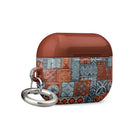 Coral Path Tapa Cloth AirPods Pro 2 Case - The Global Wanderer