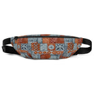 Coral Path Tapa Cloth Fanny Pack - The Global Wanderer