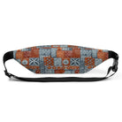 Coral Path Tapa Cloth Fanny Pack - The Global Wanderer