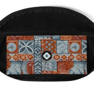 Coral Path Tapa Cloth Fanny Pack - The Global Wanderer