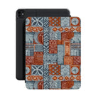 Coral Path Tapa Cloth iPad Case - The Global Wanderer