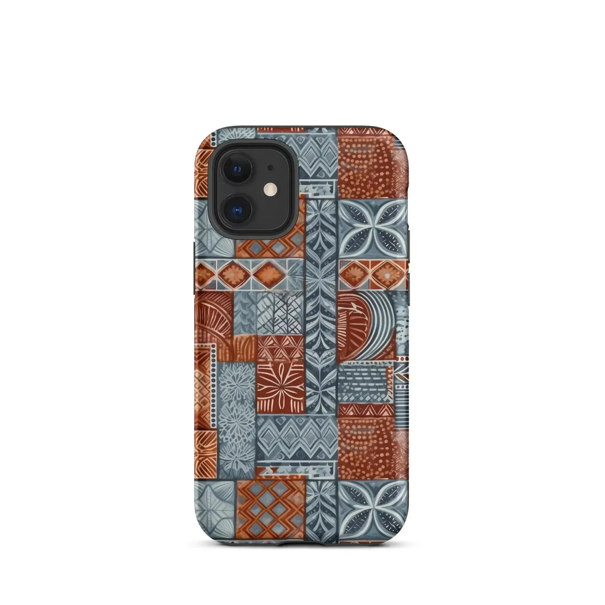 Coral Path Tapa Cloth iPhone Case - The Global Wanderer