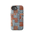 Coral Path Tapa Cloth iPhone Case - The Global Wanderer