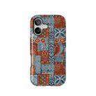 Coral Path Tapa Cloth iPhone Case - The Global Wanderer