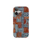 Coral Path Tapa Cloth iPhone Case - The Global Wanderer