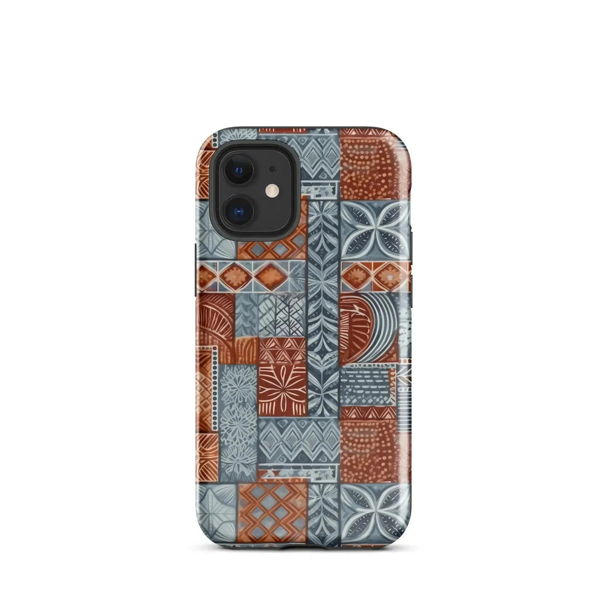 Coral Path Tapa Cloth iPhone Case - The Global Wanderer