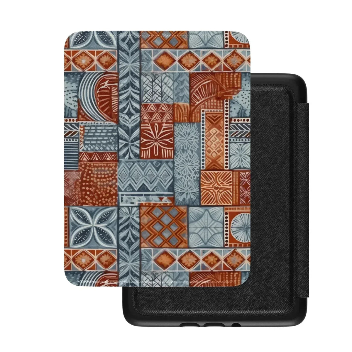 Coral Path Tapa Cloth Kindle Case - The Global Wanderer