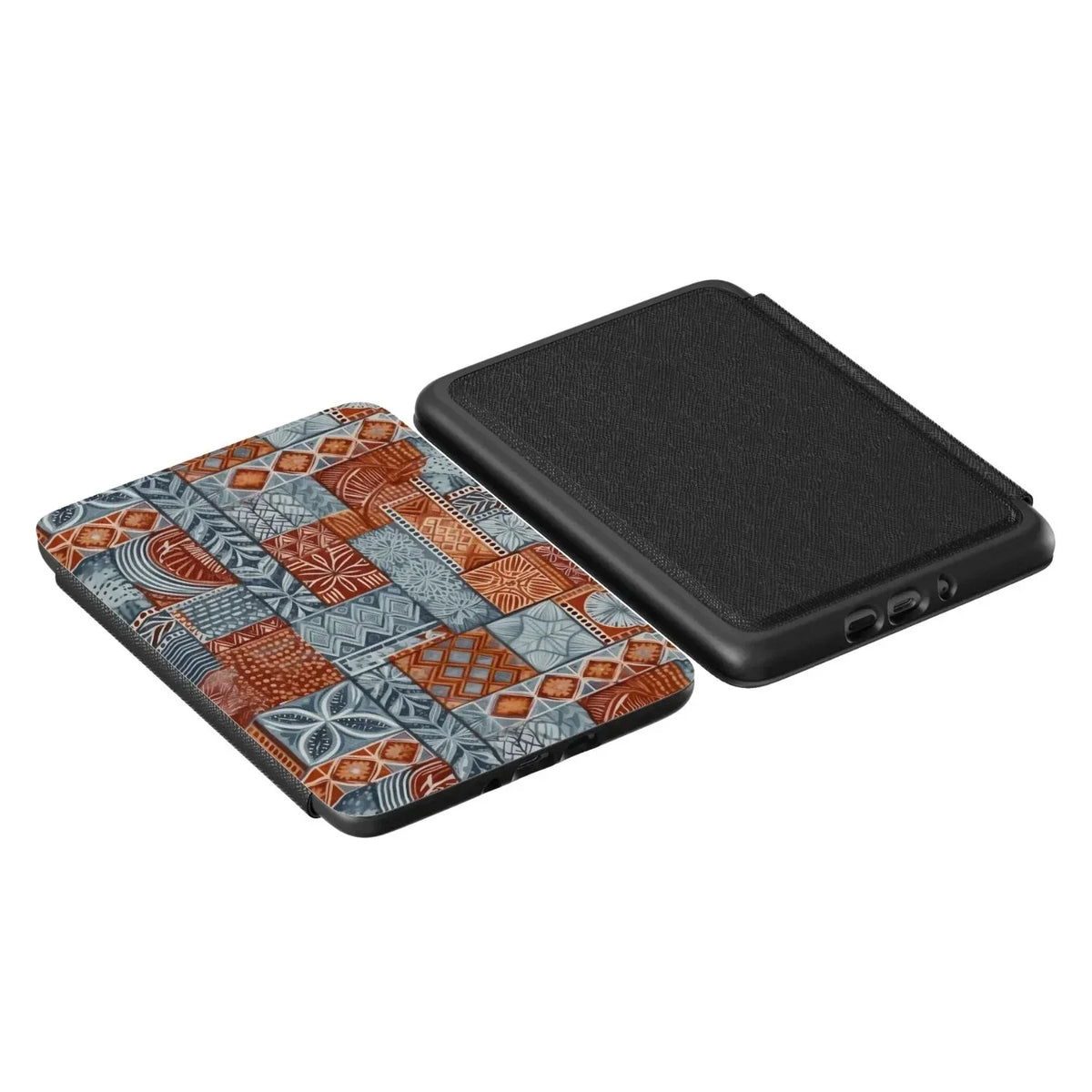 Coral Path Tapa Cloth Kindle Case - The Global Wanderer