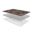 Coral Path Tapa Cloth MacBook Case - The Global Wanderer