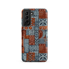 Coral Path Tapa Cloth Samsung Case - The Global Wanderer