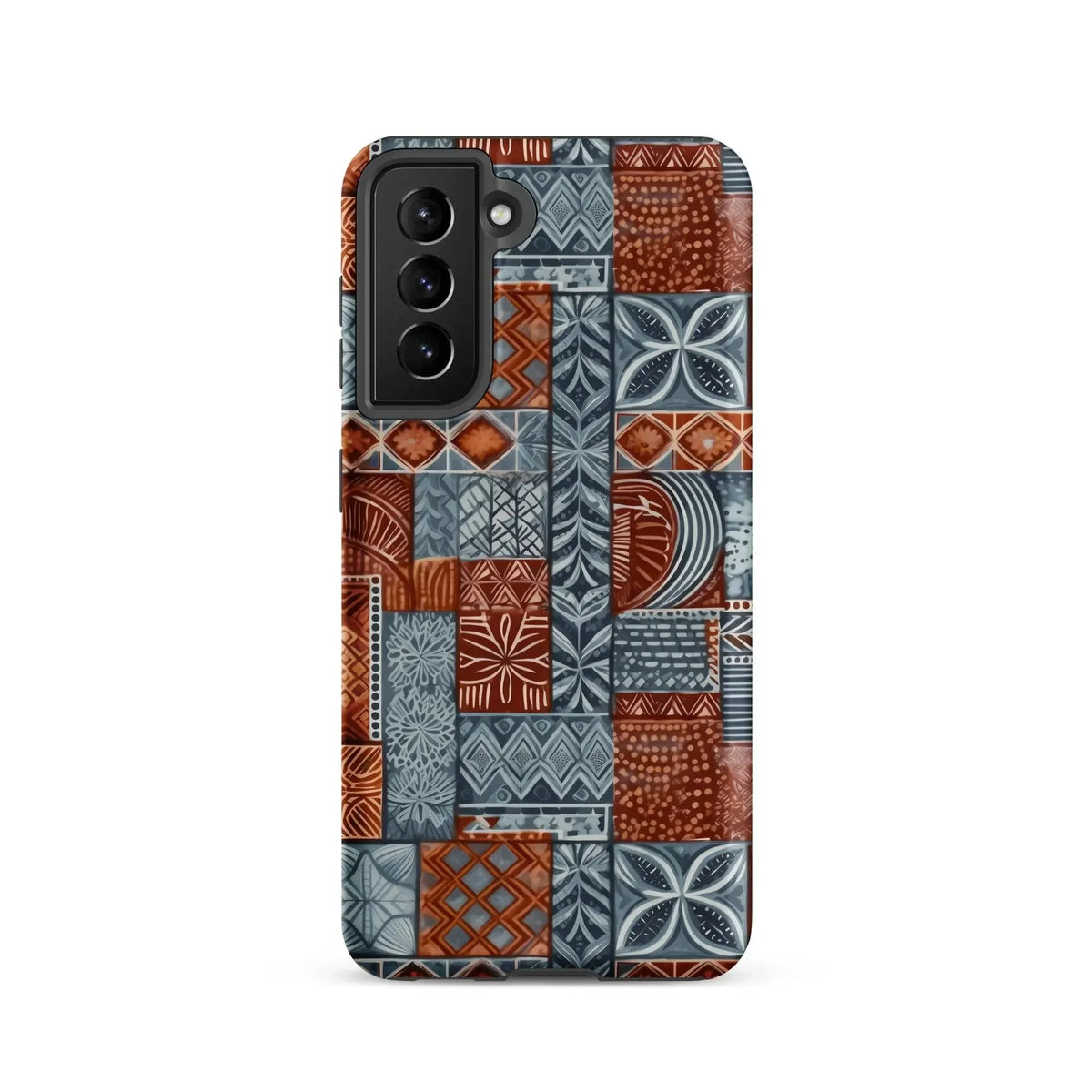 Coral Path Tapa Cloth Samsung Case - The Global Wanderer