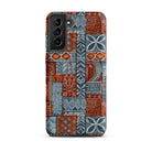 Coral Path Tapa Cloth Samsung Case - The Global Wanderer