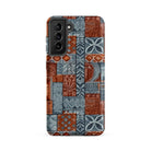 Coral Path Tapa Cloth Samsung Case - The Global Wanderer