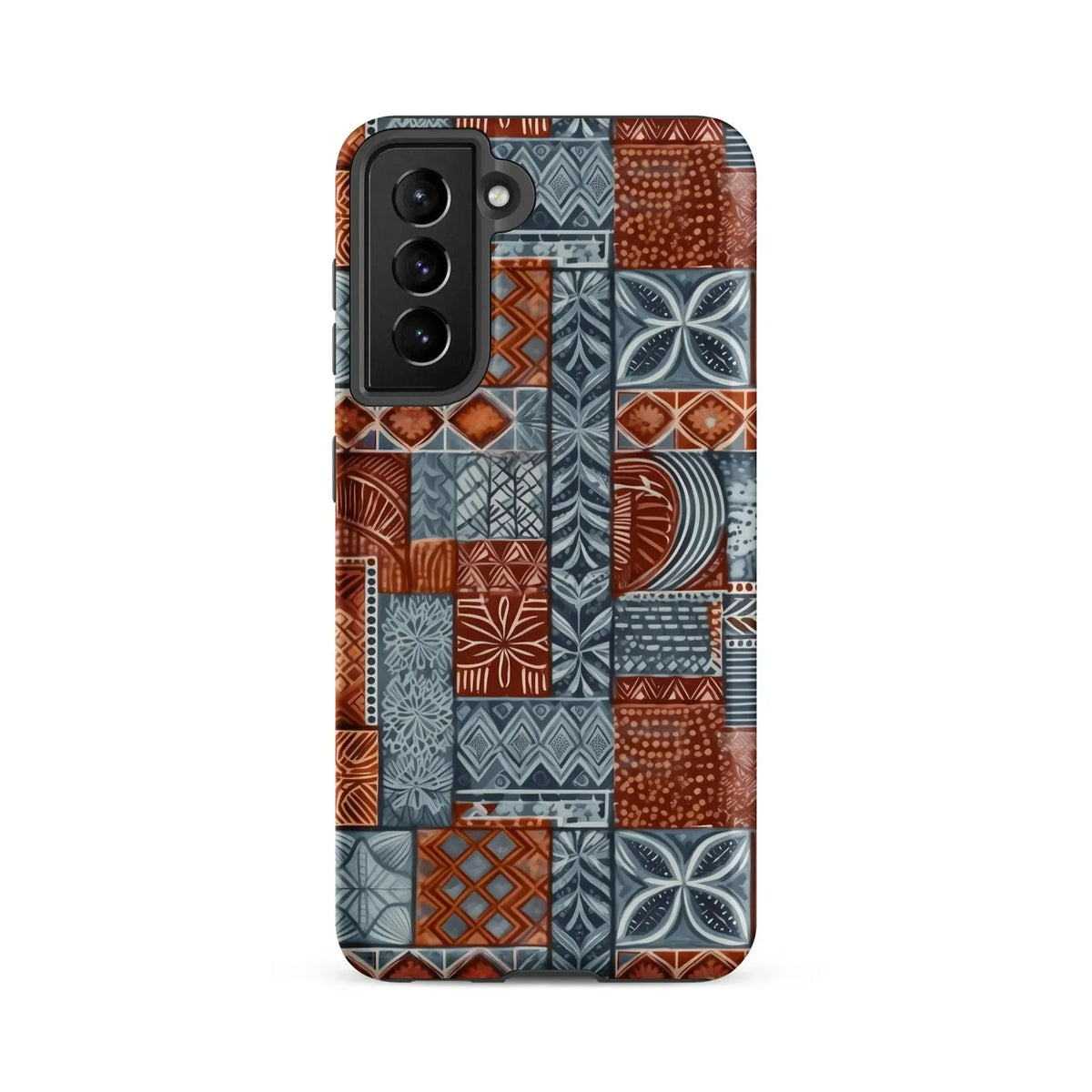 Coral Path Tapa Cloth Samsung Case - The Global Wanderer