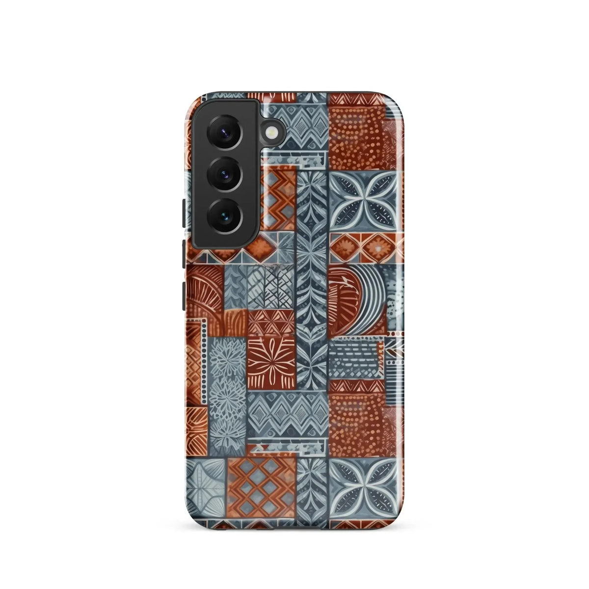 Coral Path Tapa Cloth Samsung Case - The Global Wanderer