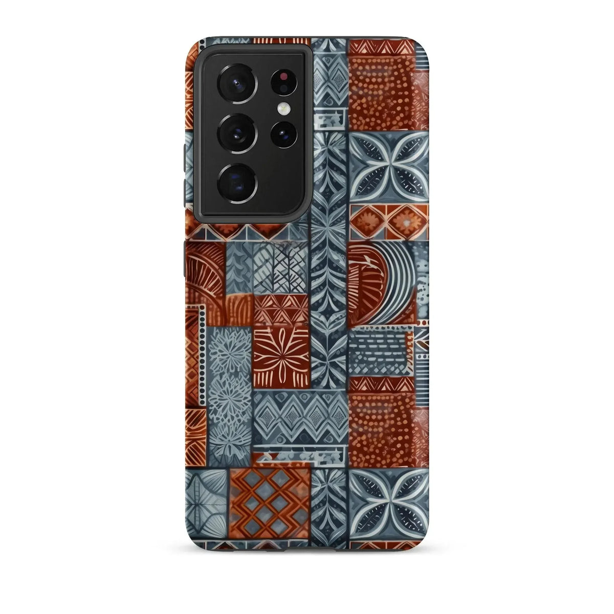 Coral Path Tapa Cloth Samsung Case - The Global Wanderer
