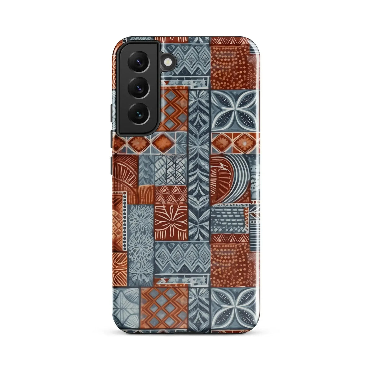 Coral Path Tapa Cloth Samsung Case - The Global Wanderer