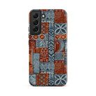 Coral Path Tapa Cloth Samsung Case - The Global Wanderer