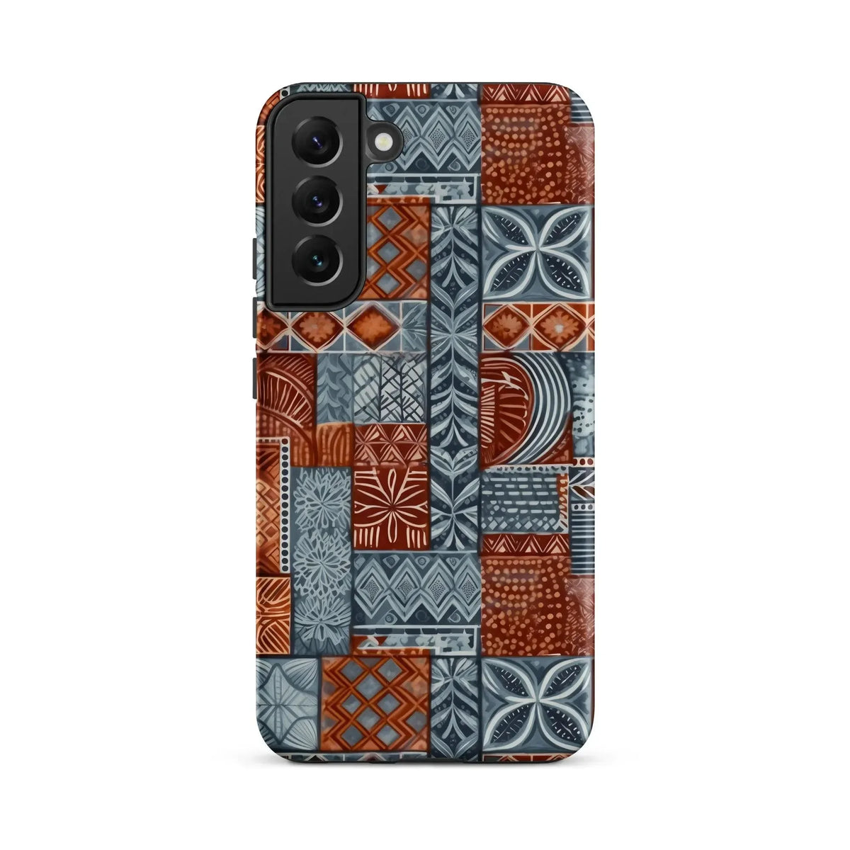 Coral Path Tapa Cloth Samsung Case - The Global Wanderer