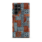 Coral Path Tapa Cloth Samsung Case - The Global Wanderer