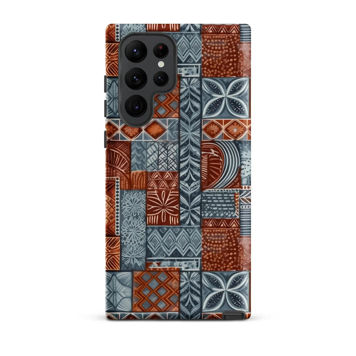 Coral Path Tapa Cloth Samsung Case - The Global Wanderer