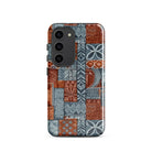 Coral Path Tapa Cloth Samsung Case - The Global Wanderer