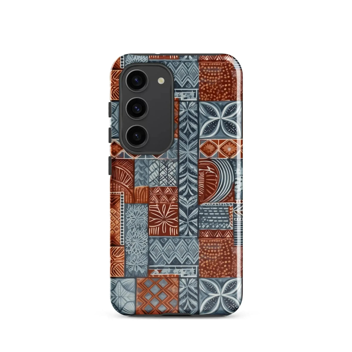 Coral Path Tapa Cloth Samsung Case - The Global Wanderer
