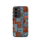 Coral Path Tapa Cloth Samsung Case - The Global Wanderer