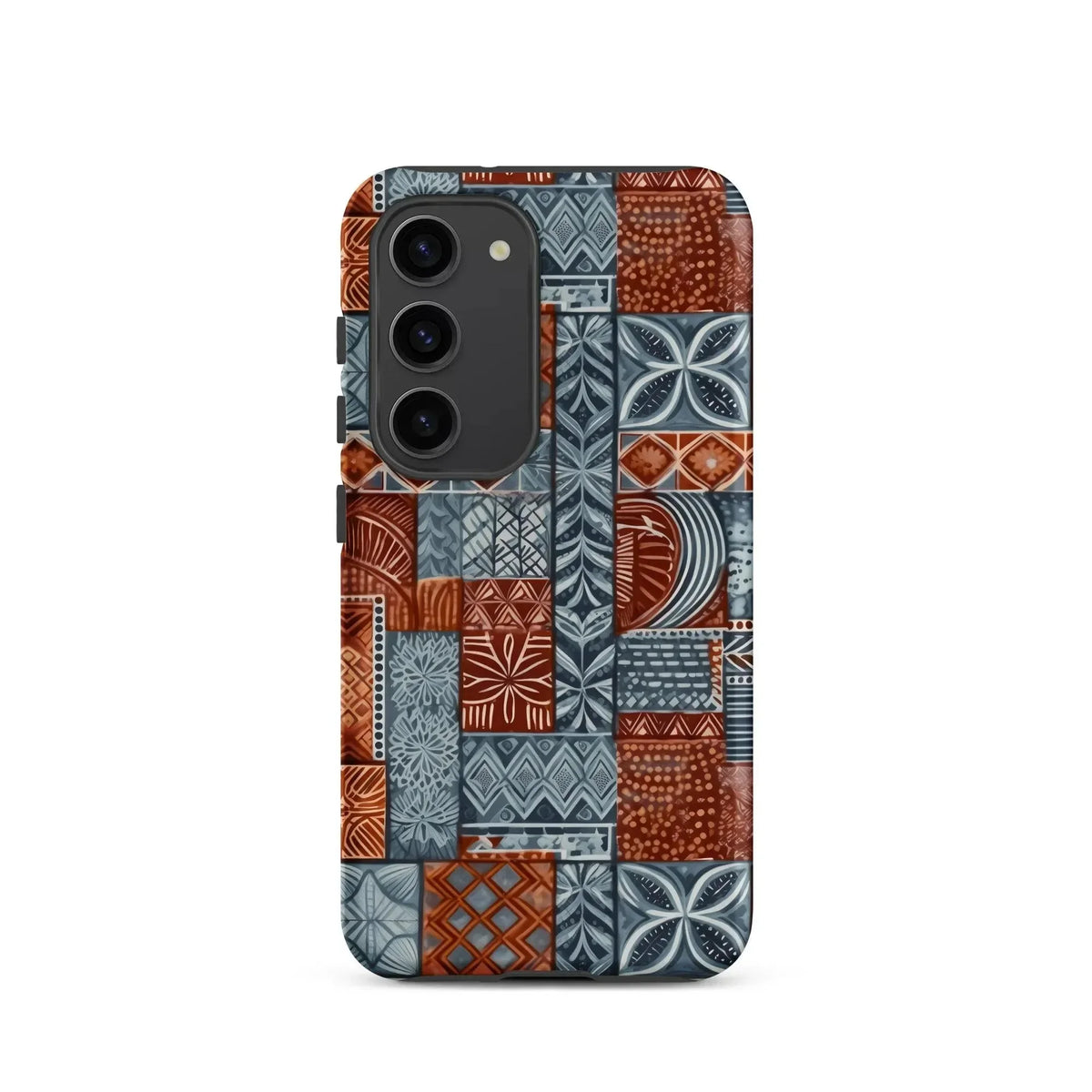 Coral Path Tapa Cloth Samsung Case - The Global Wanderer
