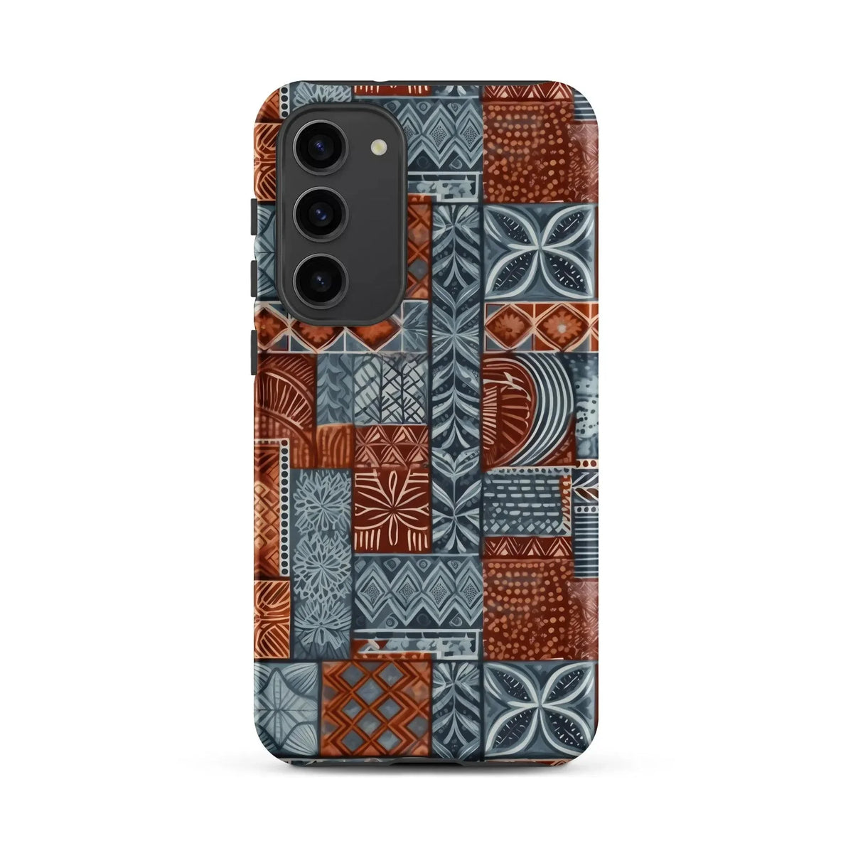 Coral Path Tapa Cloth Samsung Case - The Global Wanderer
