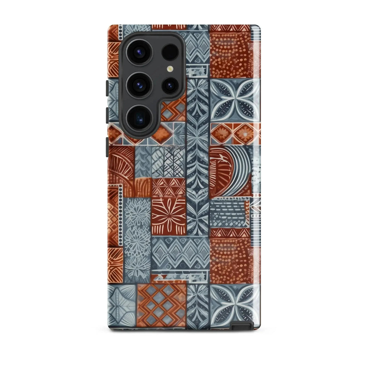Coral Path Tapa Cloth Samsung Case - The Global Wanderer