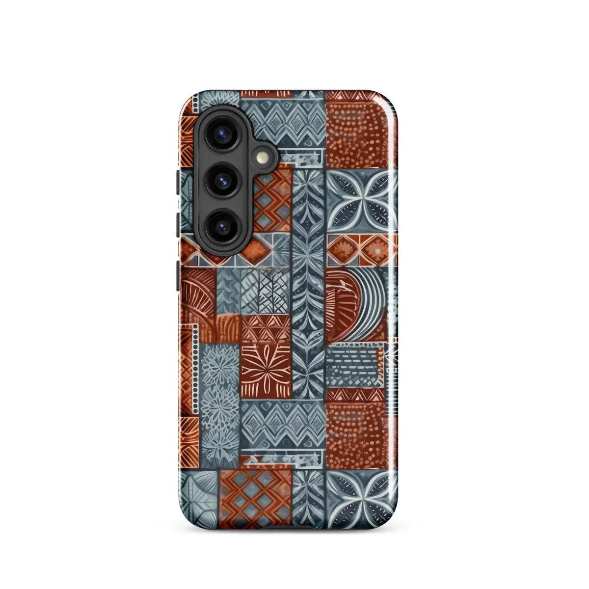 Coral Path Tapa Cloth Samsung Case - The Global Wanderer