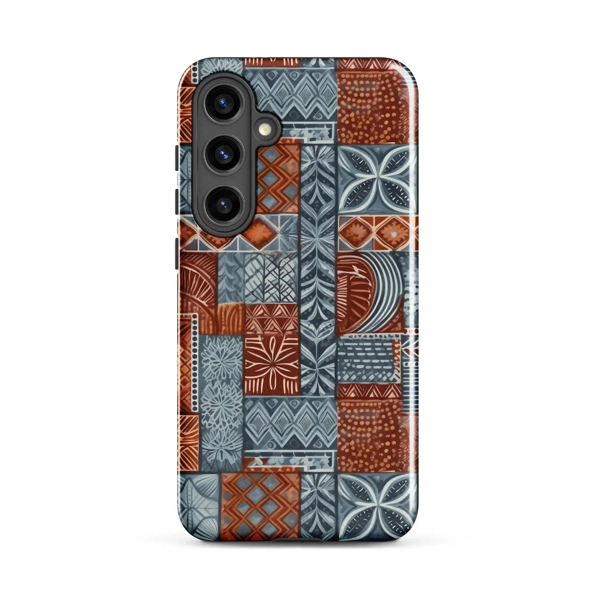 Coral Path Tapa Cloth Samsung Case - The Global Wanderer