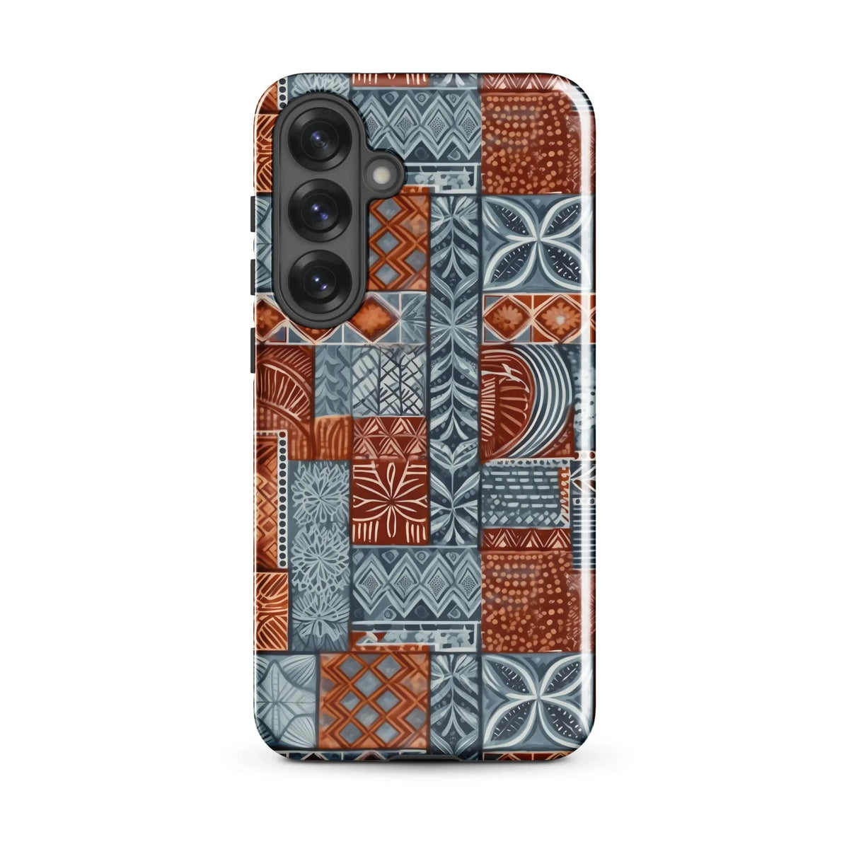 Coral Path Tapa Cloth Samsung Case - The Global Wanderer