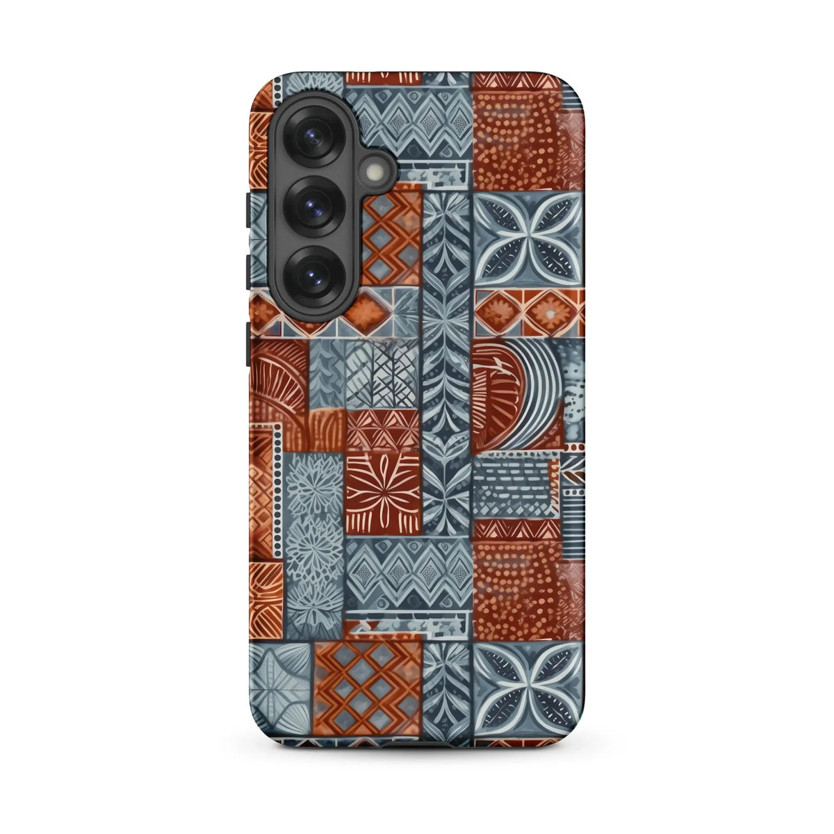Coral Path Tapa Cloth Samsung Case - The Global Wanderer