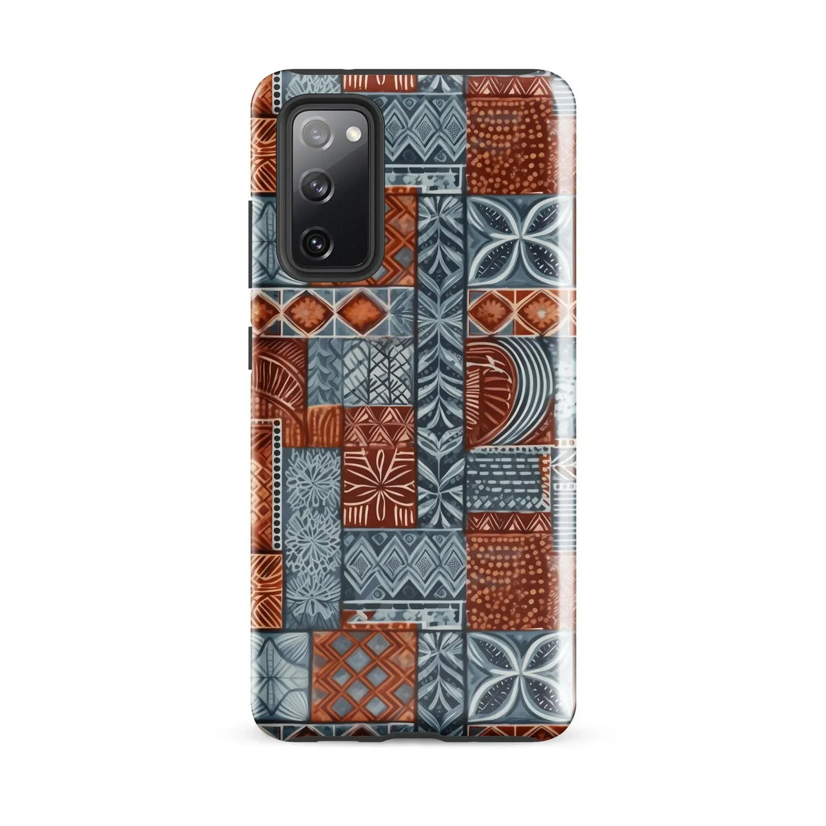 Coral Path Tapa Cloth Samsung Case - The Global Wanderer