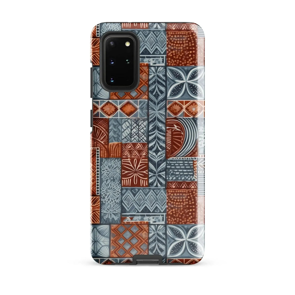 Coral Path Tapa Cloth Samsung Case - The Global Wanderer