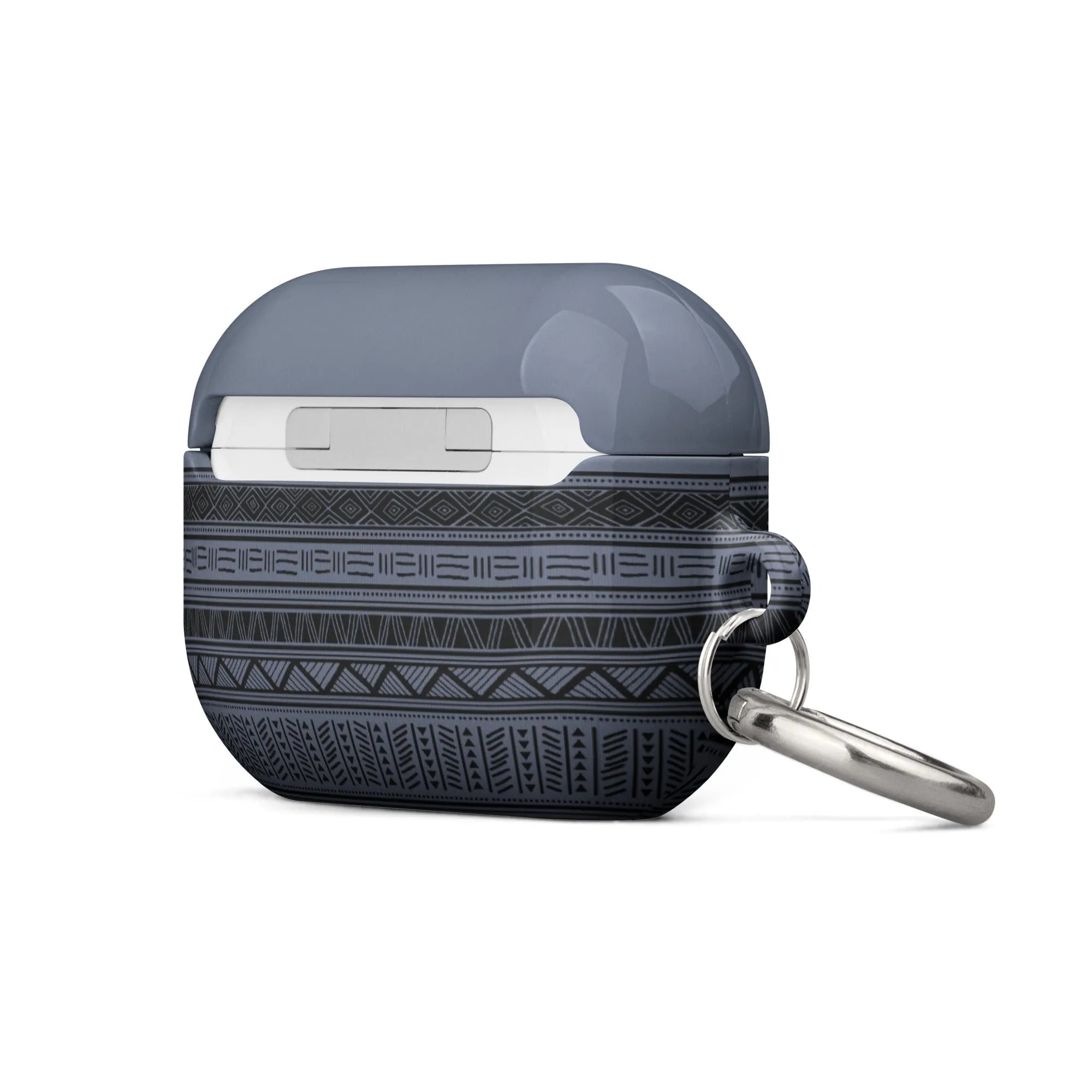 Dark Blue African Blanket AirPod Pro 2 Case - The Global Wanderer