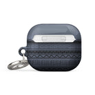 Dark Blue African Blanket AirPod 3 Case - The Global Wanderer