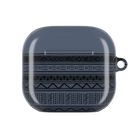 Dark Blue African Blanket AirPods 4 Case - The Global Wanderer