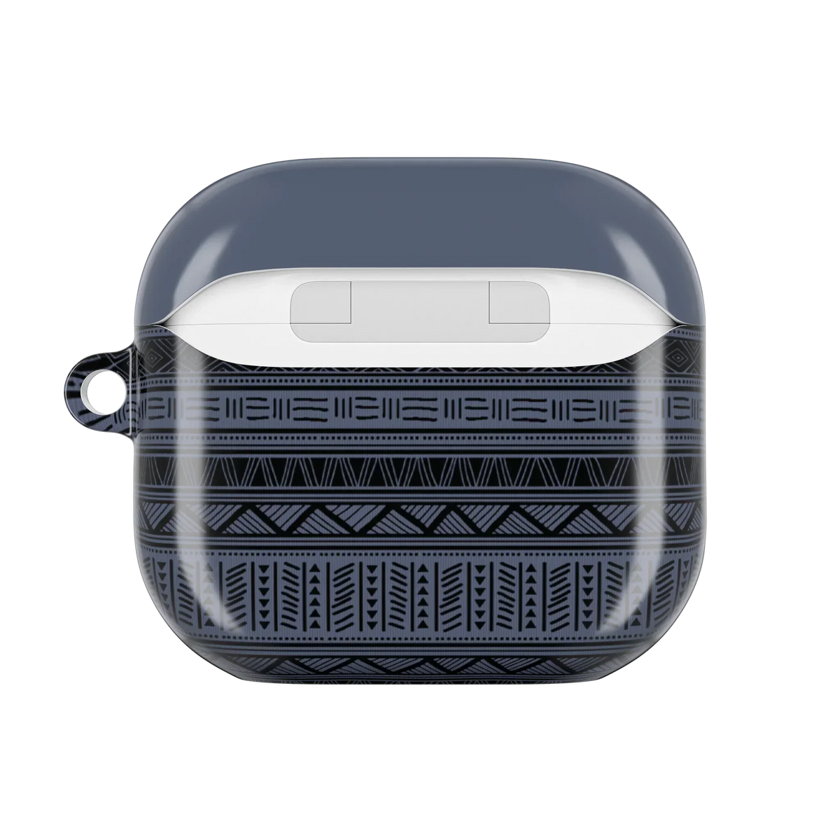 Dark Blue African Blanket AirPods 4 Case - The Global Wanderer