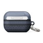 Dark Blue African Blanket AirPod Pro 2 Case - The Global Wanderer