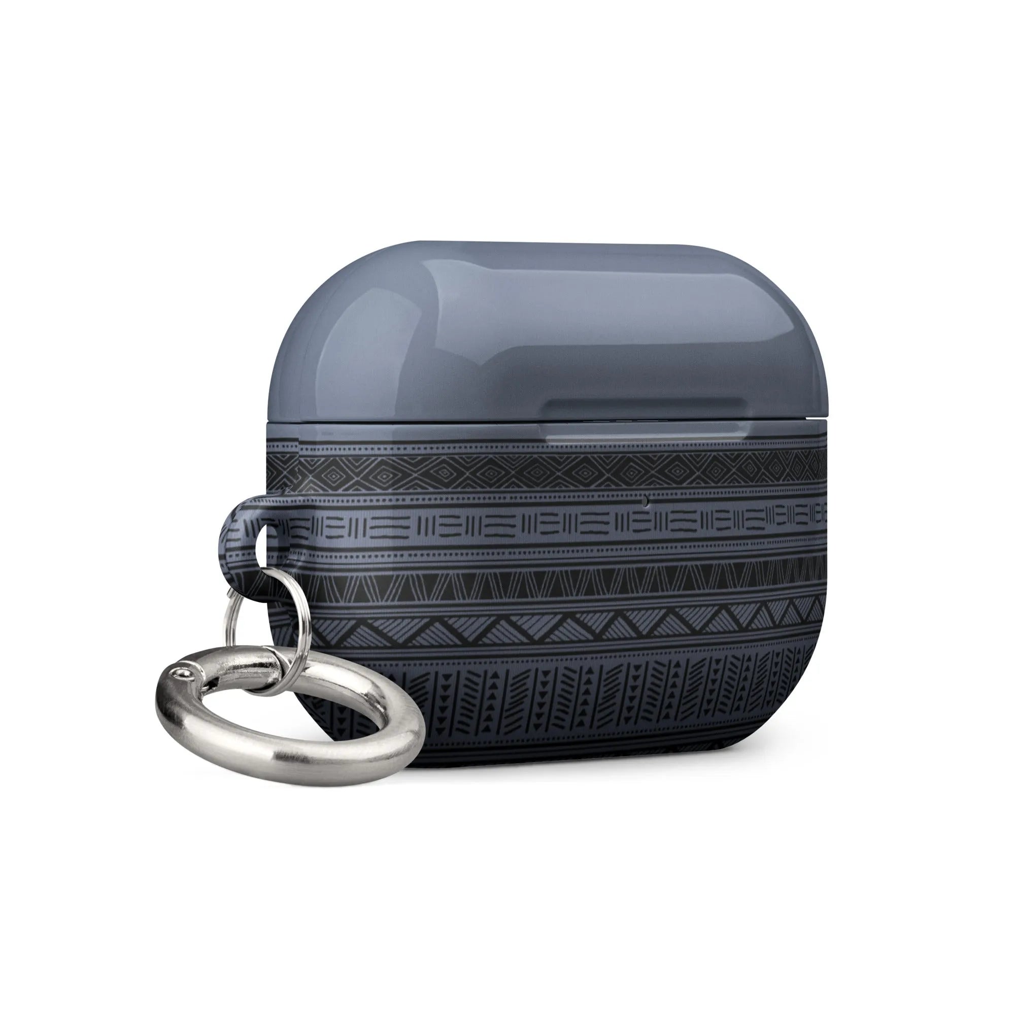 Dark Blue African Blanket AirPod Pro 2 Case - The Global Wanderer