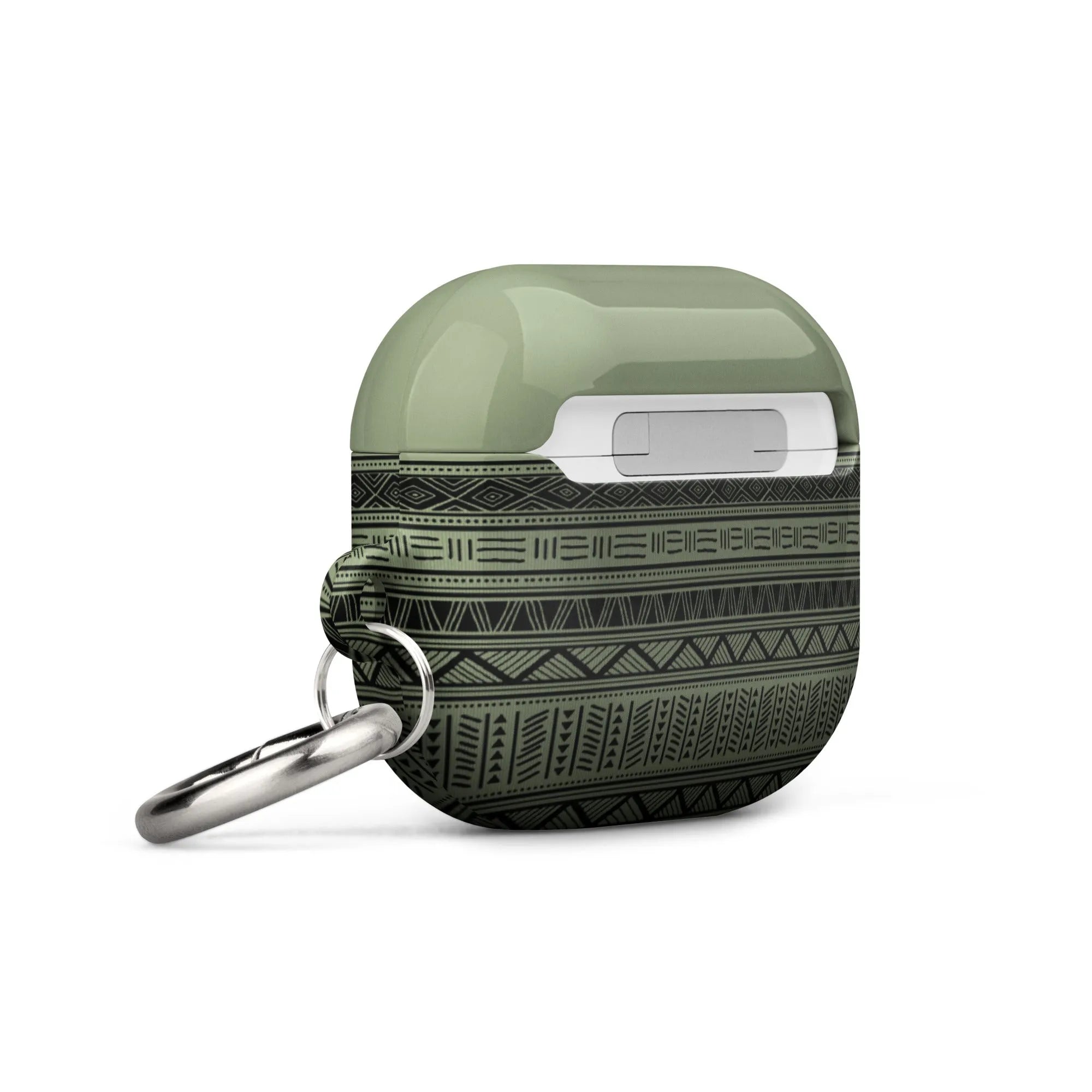 Dark Green African Blanket AirPod 3 Case - The Global Wanderer